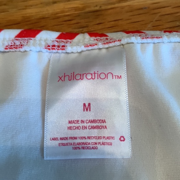 Xhilaration red and white stripe bikini - Picture 6 of 6